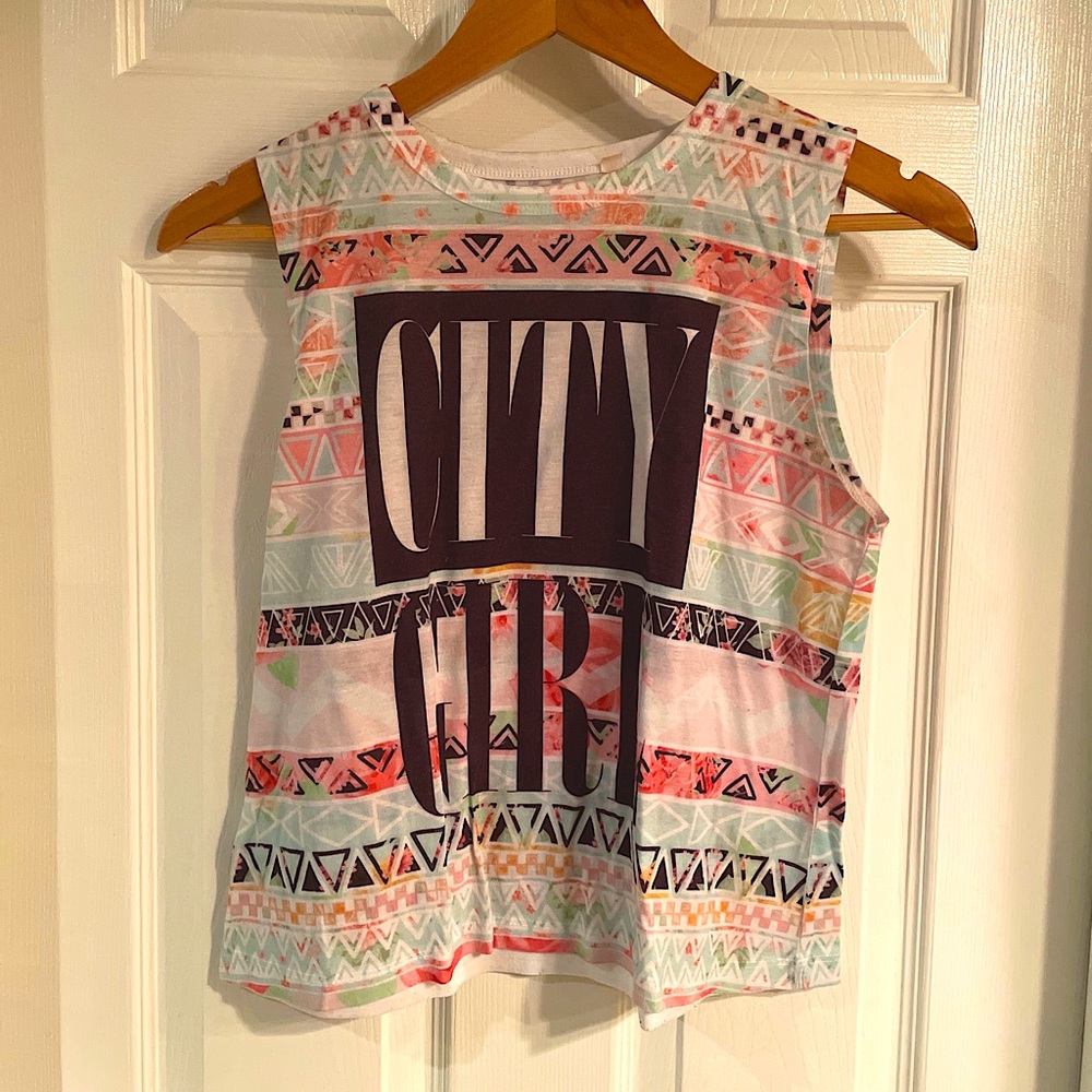 City Girl Modern Lux Graphic Tank top